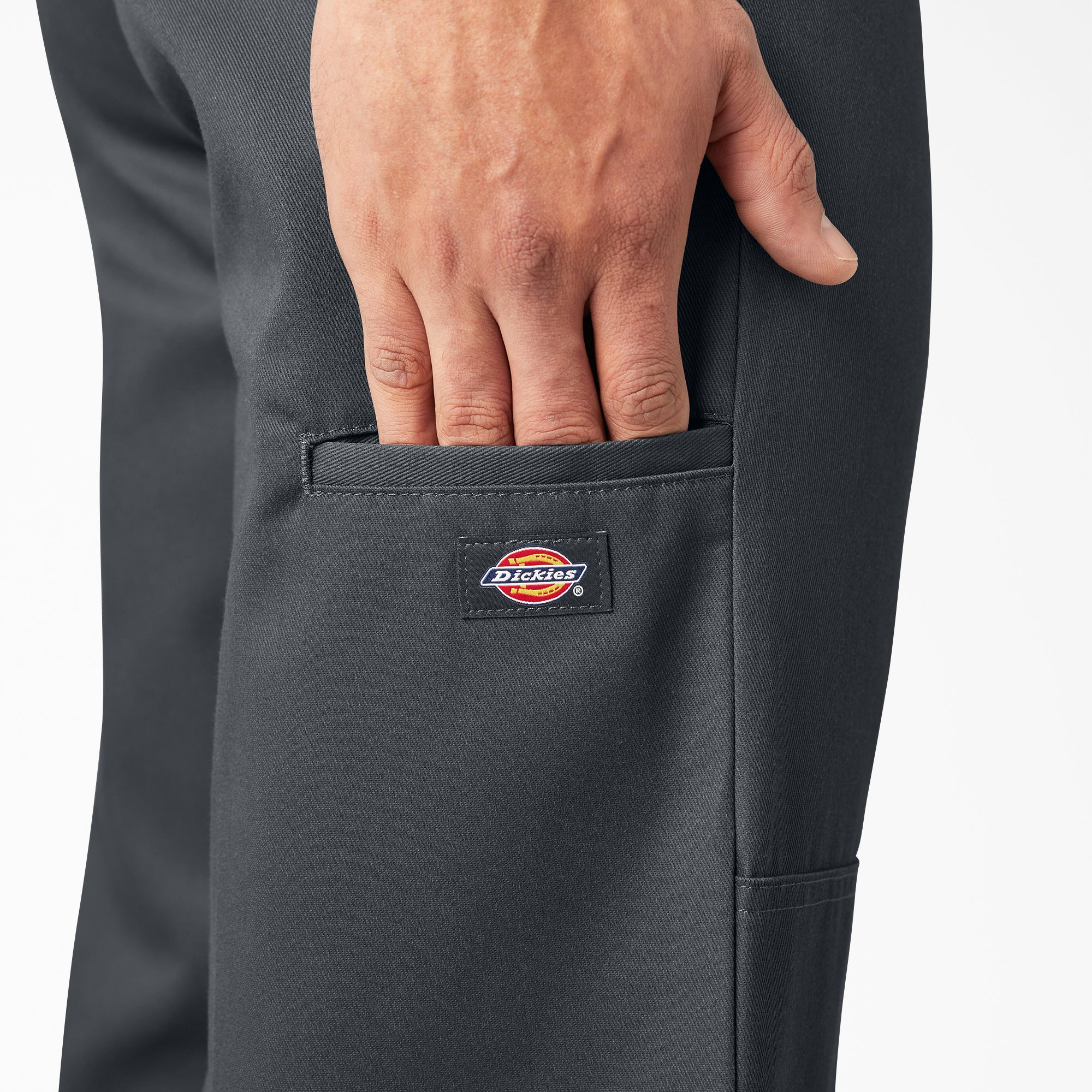 Loose Fit Double Knee Work Pants - Image 7