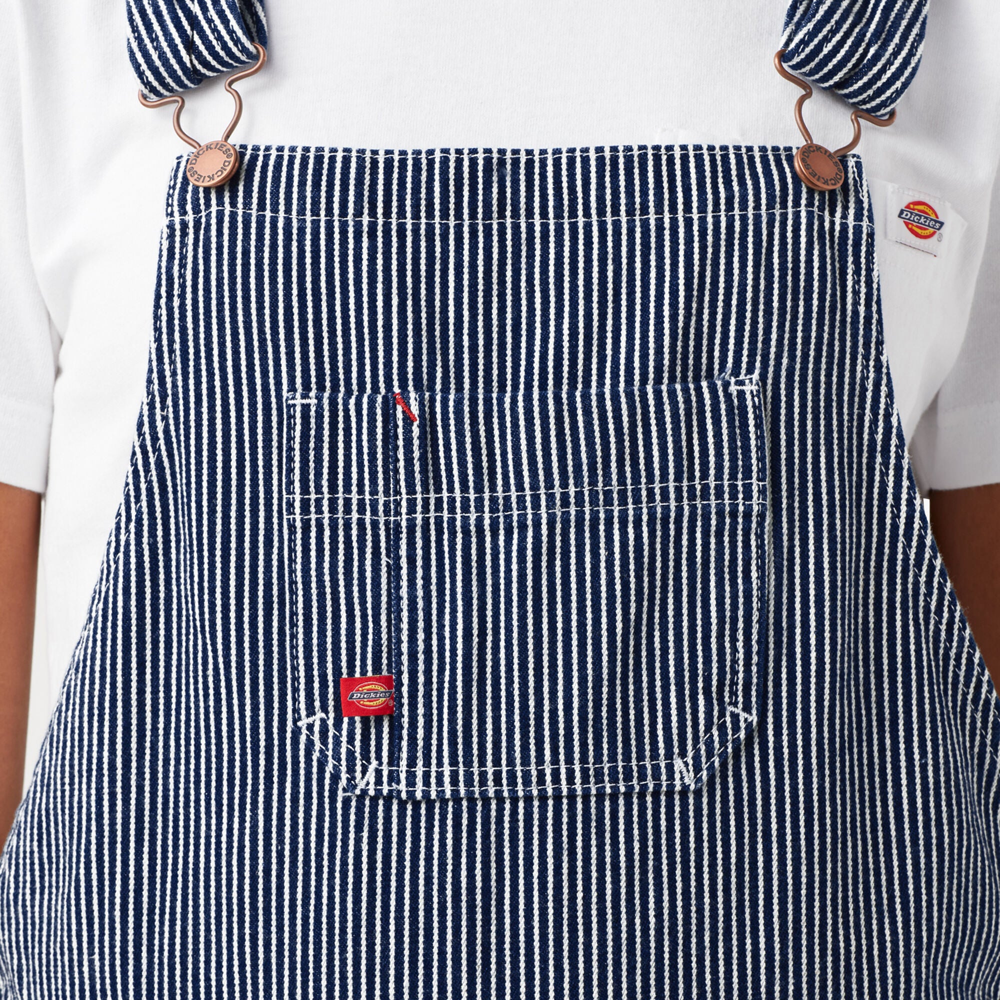 Women's Relaxed Fit Bib Shortalls. 7 - Image 5