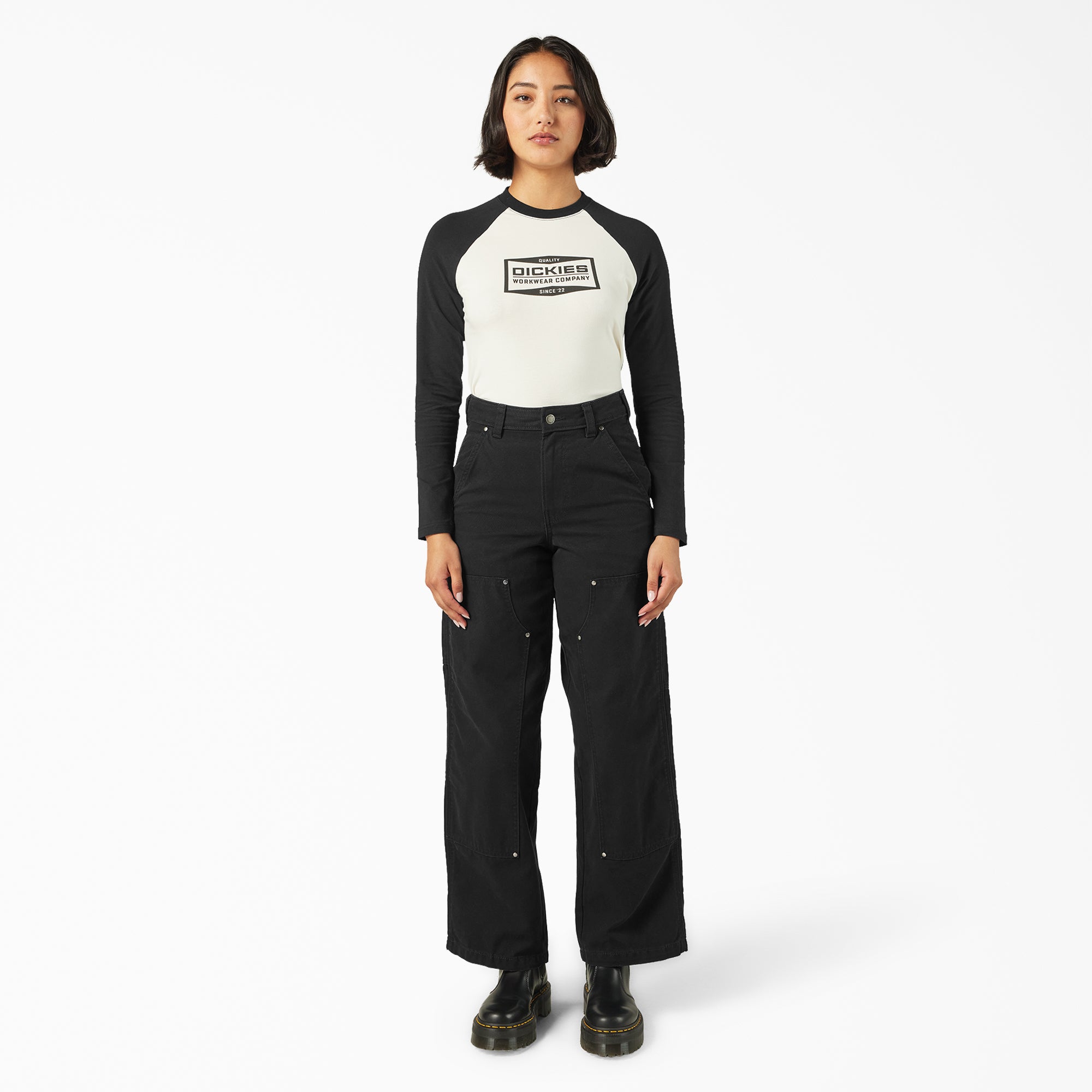 Women's Double Knee Canvas Pants - Image 5