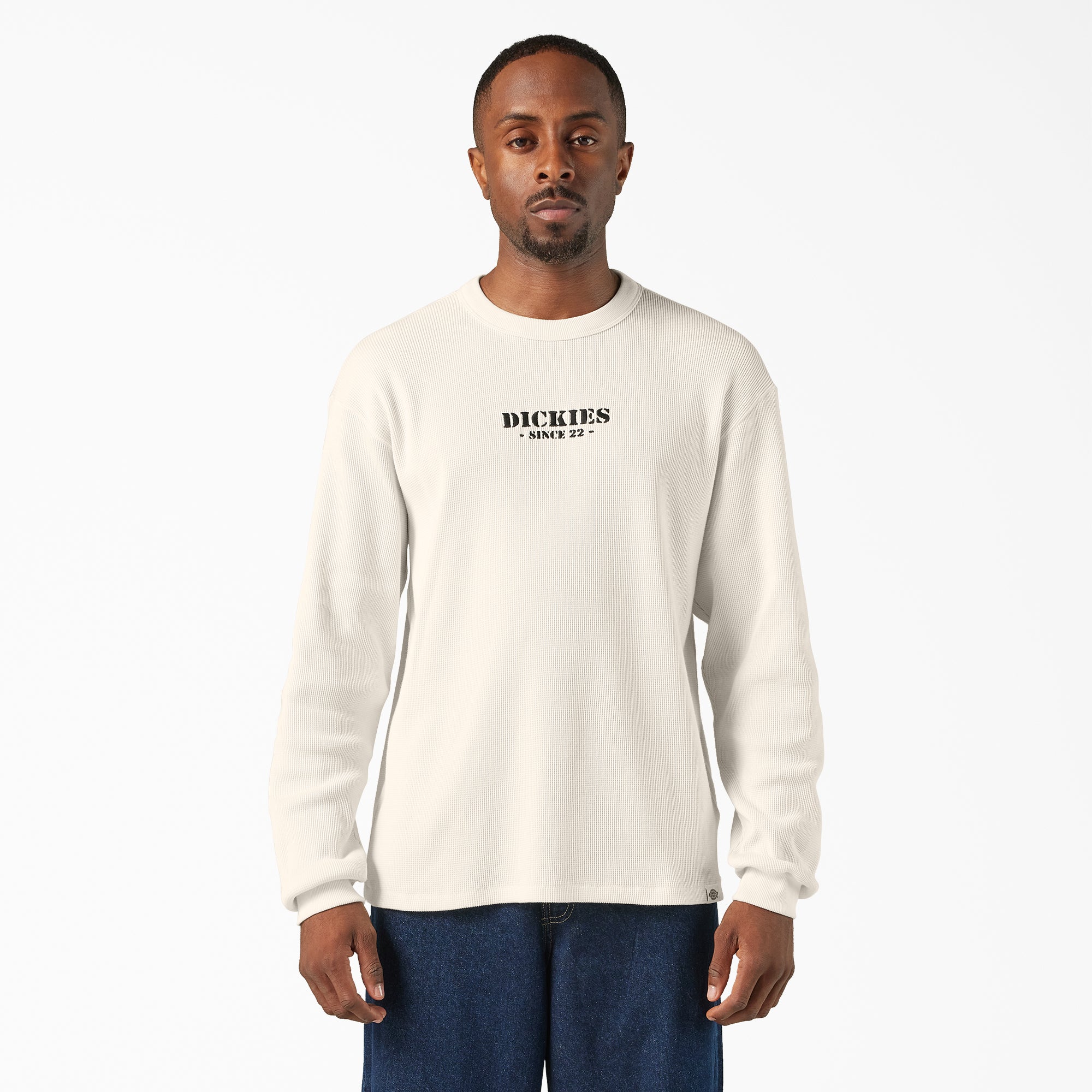 Long Sleeve Waffle Shirt