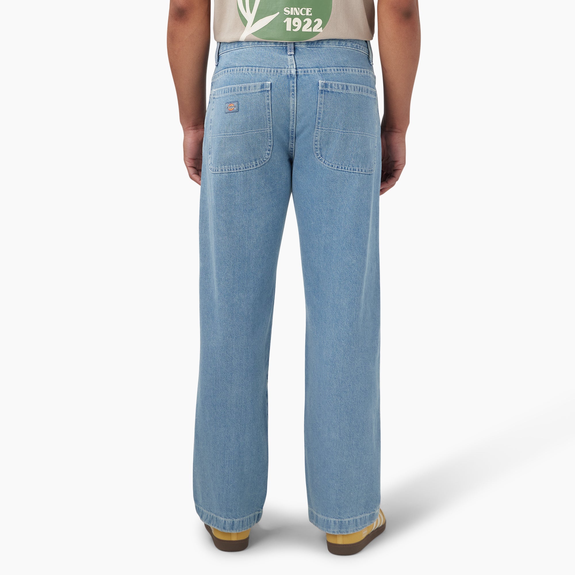 Loose Fit Double Knee Jeans - Image 2