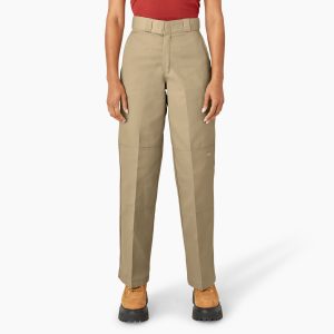 Women's Loose Fit Double Knee Work Pants