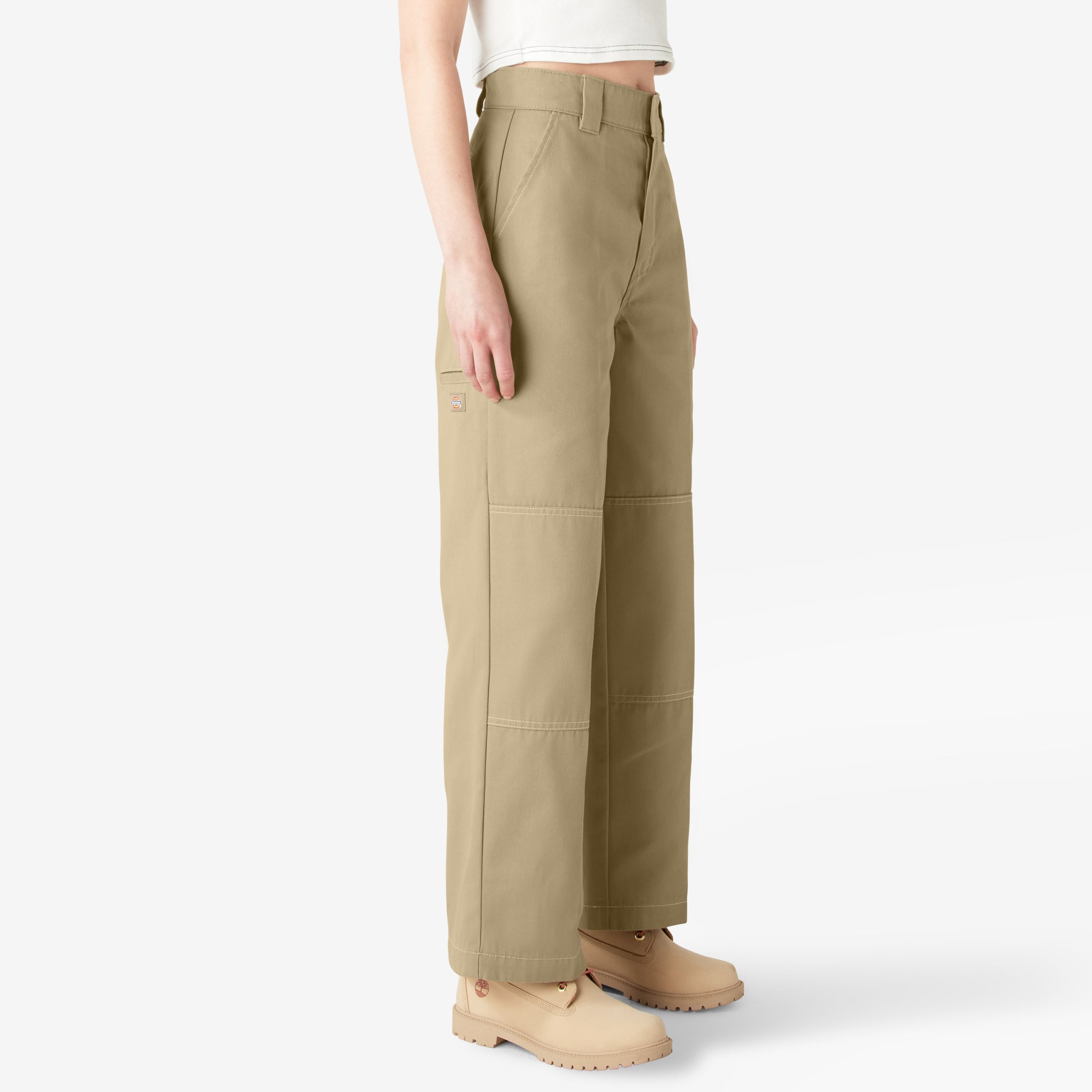 Women's Relaxed Fit Double Knee Pants - Image 4