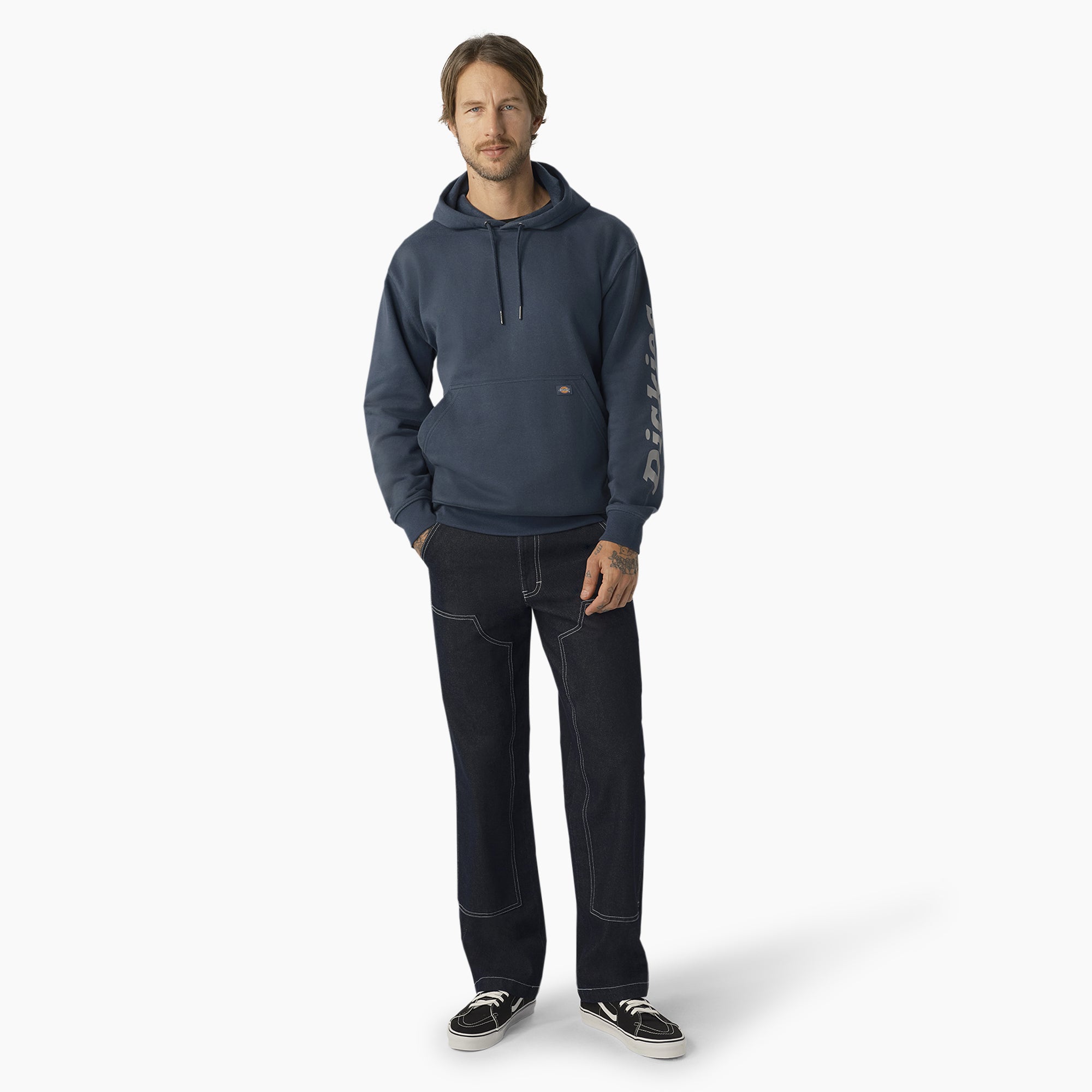 Water Repellent Sleeve Logo Hoodie - Image 4