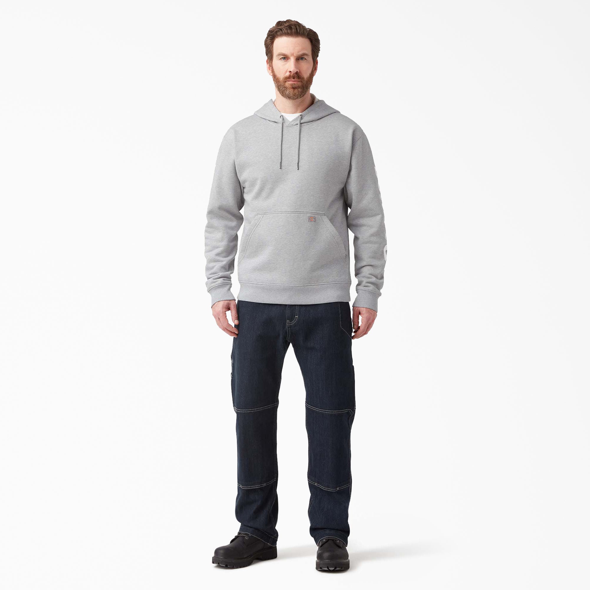 Water Repellent Sleeve Logo Hoodie - Image 4