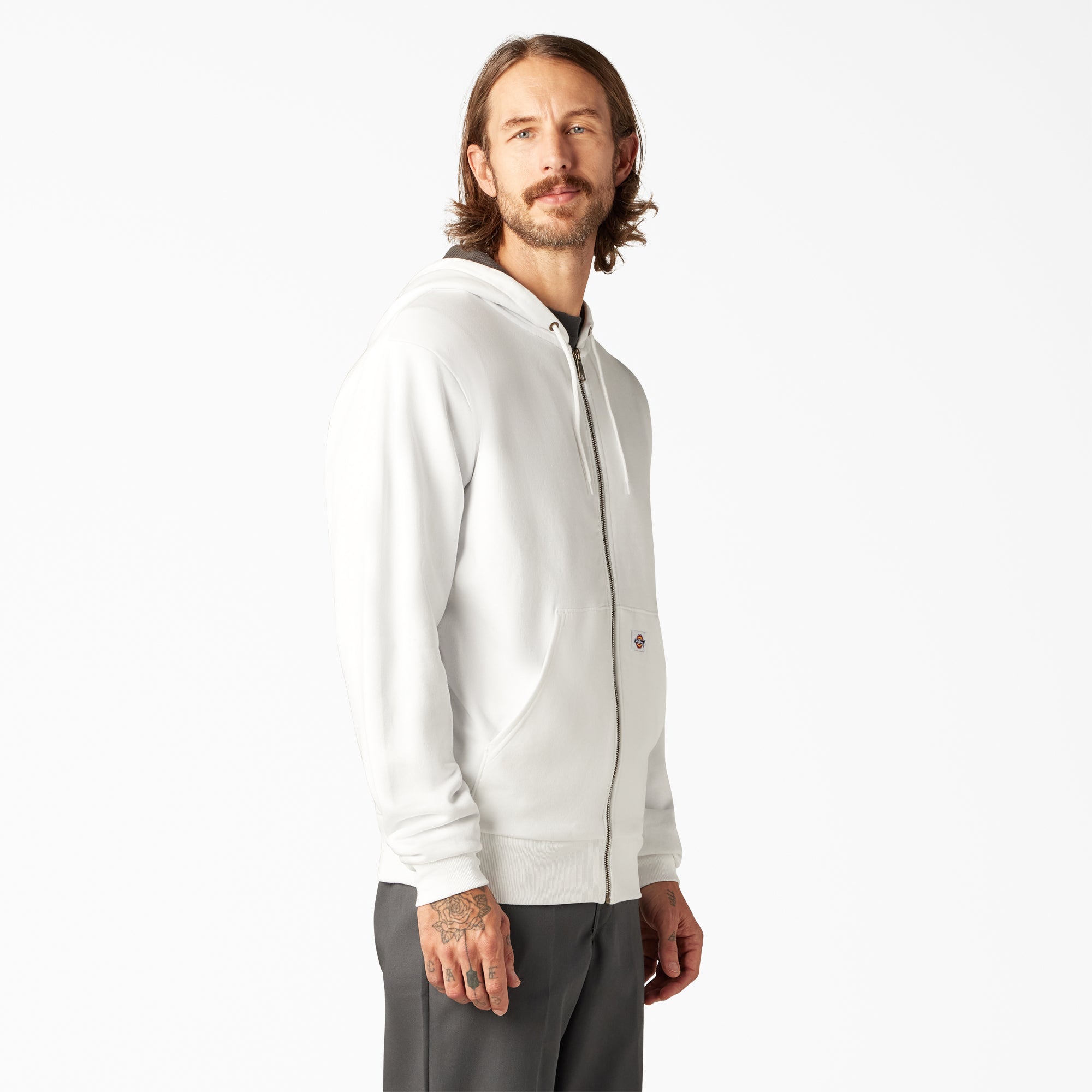 Thermal Lined Fleece Zip Hoodie - Image 4