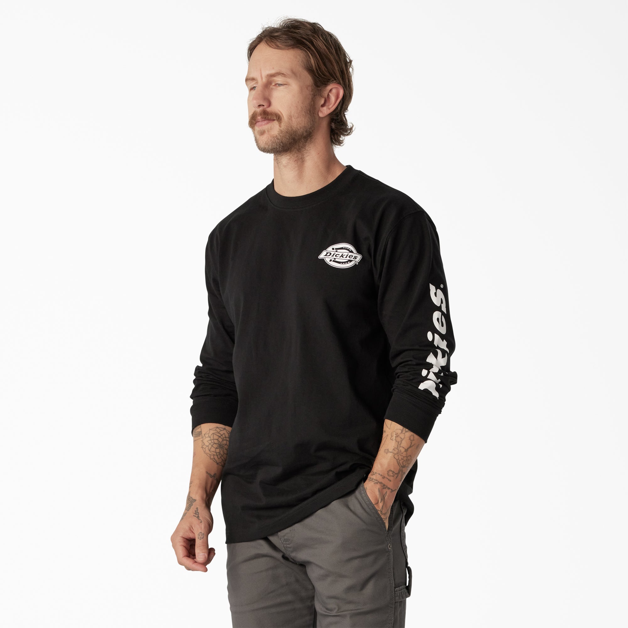 Long Sleeve Heavyweight Logo T-Shirt - Image 3