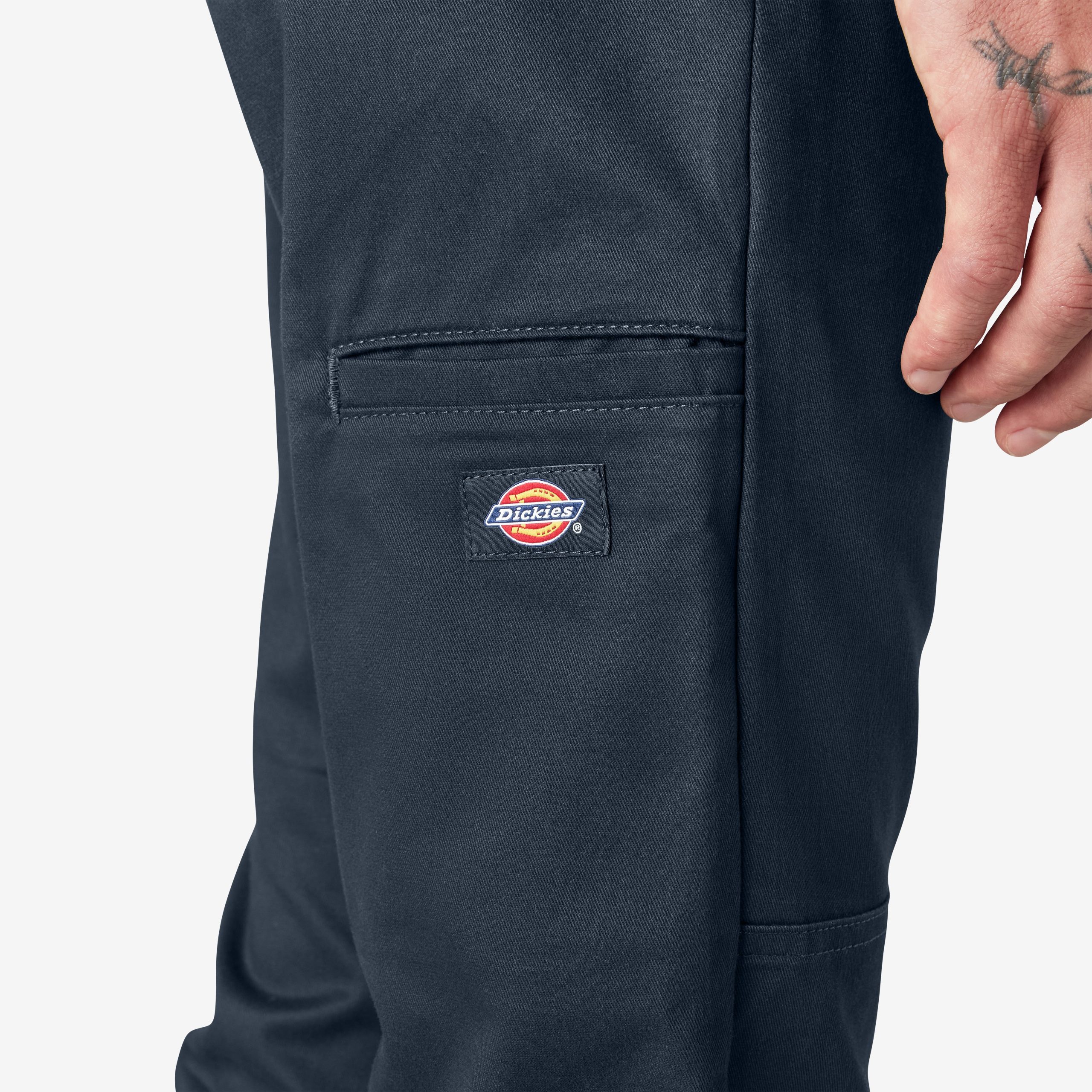 FLEX Skinny Fit Double Knee Work Pants - Image 8