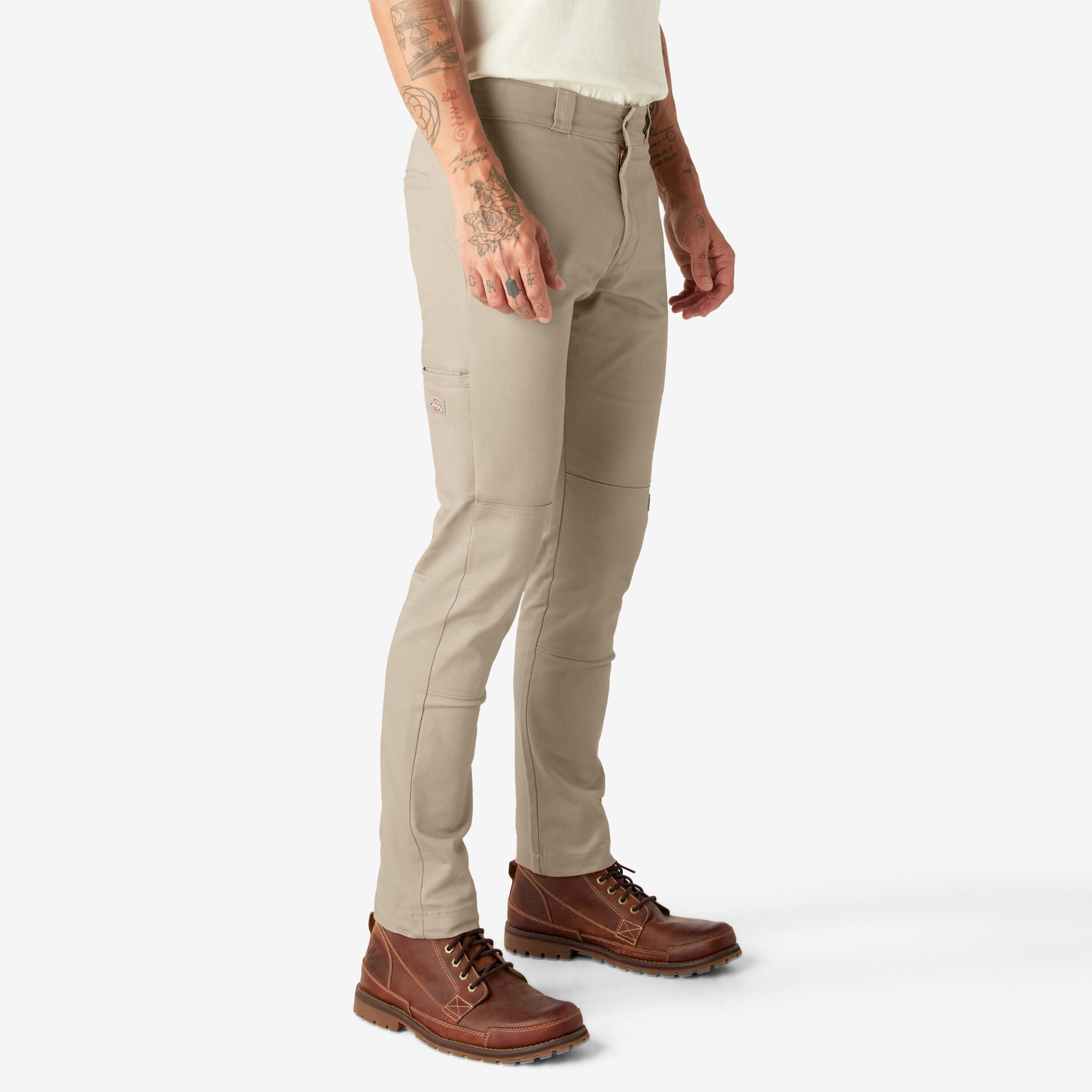 FLEX Skinny Fit Double Knee Work Pants - Image 13