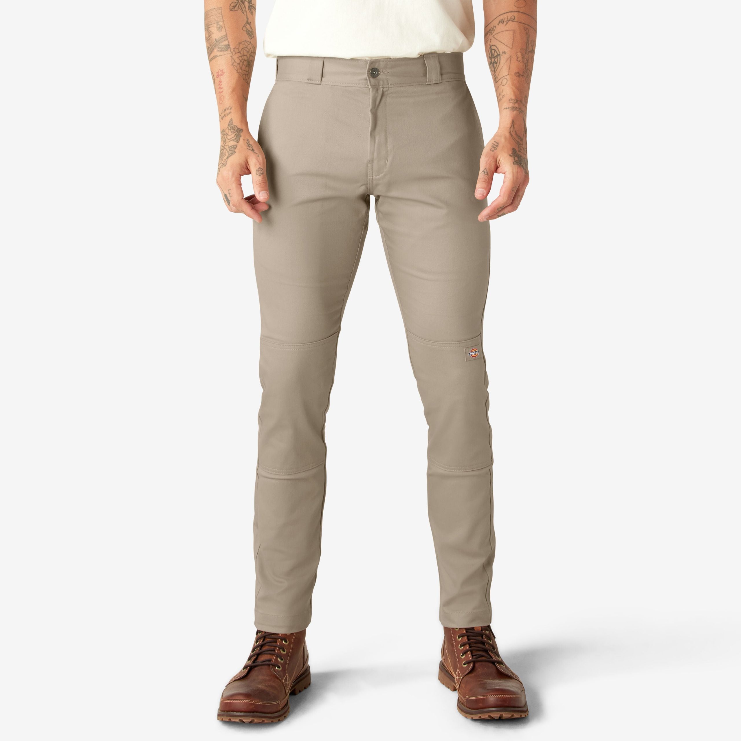 FLEX Skinny Fit Double Knee Work Pants - Image 10