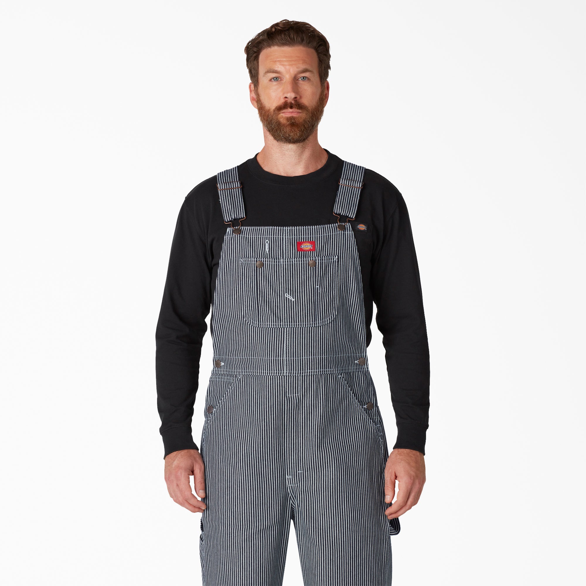 Hickory Stripe Bib Overalls - Image 5