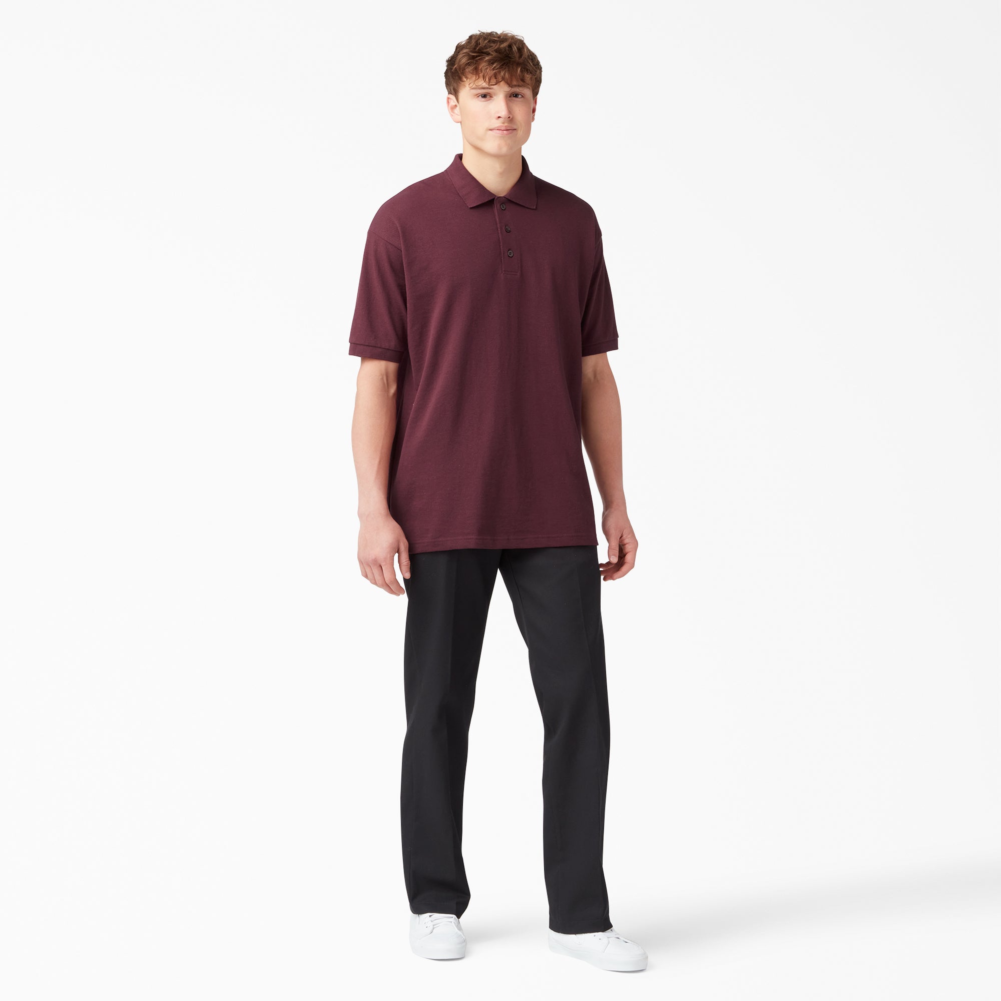Adult Size Piqu?? Short Sleeve Polo - Image 4