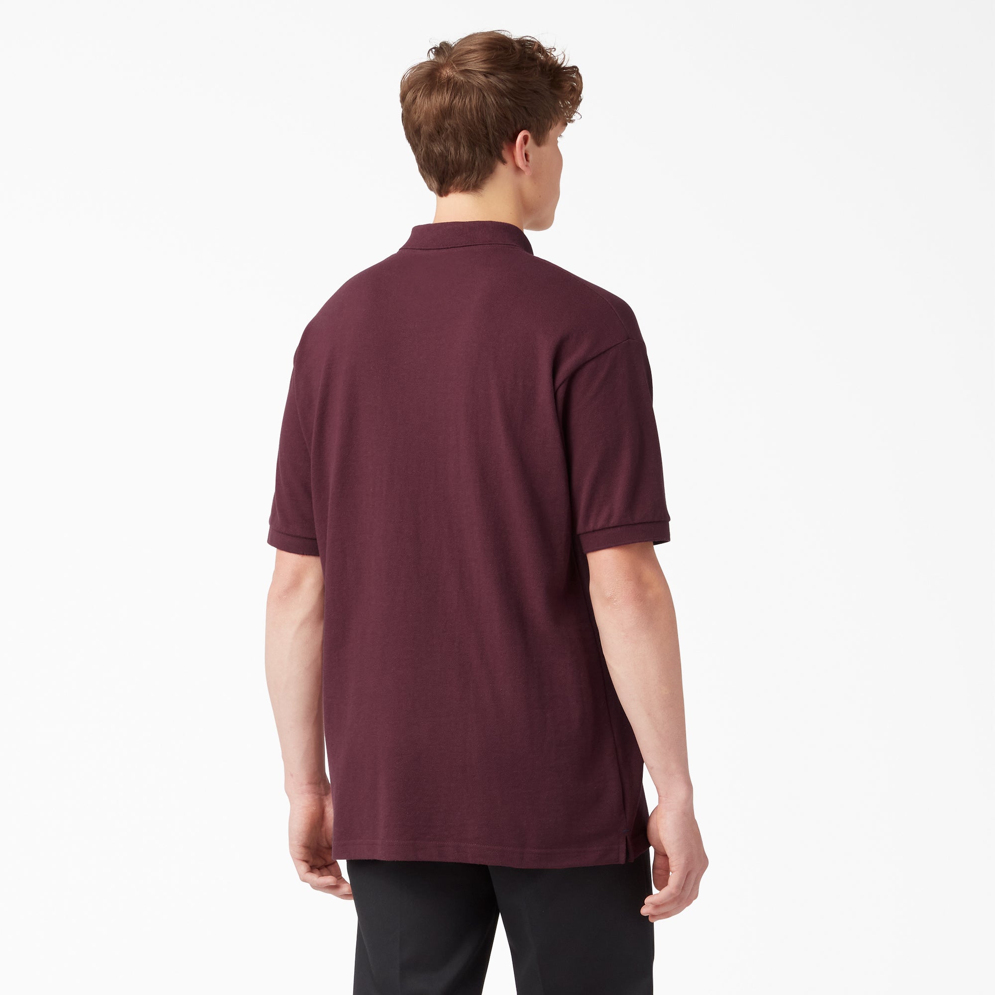 Adult Size Piqu?? Short Sleeve Polo - Image 2