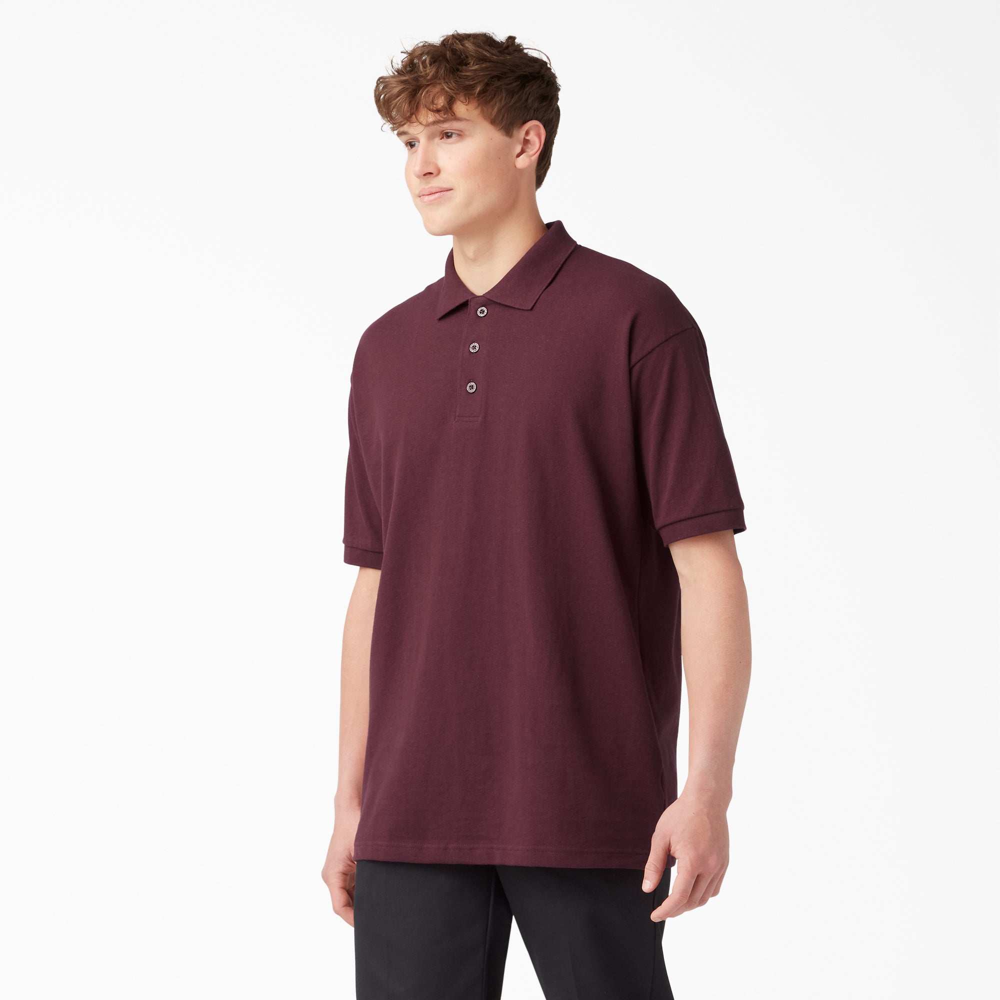 Adult Size Piqu?? Short Sleeve Polo