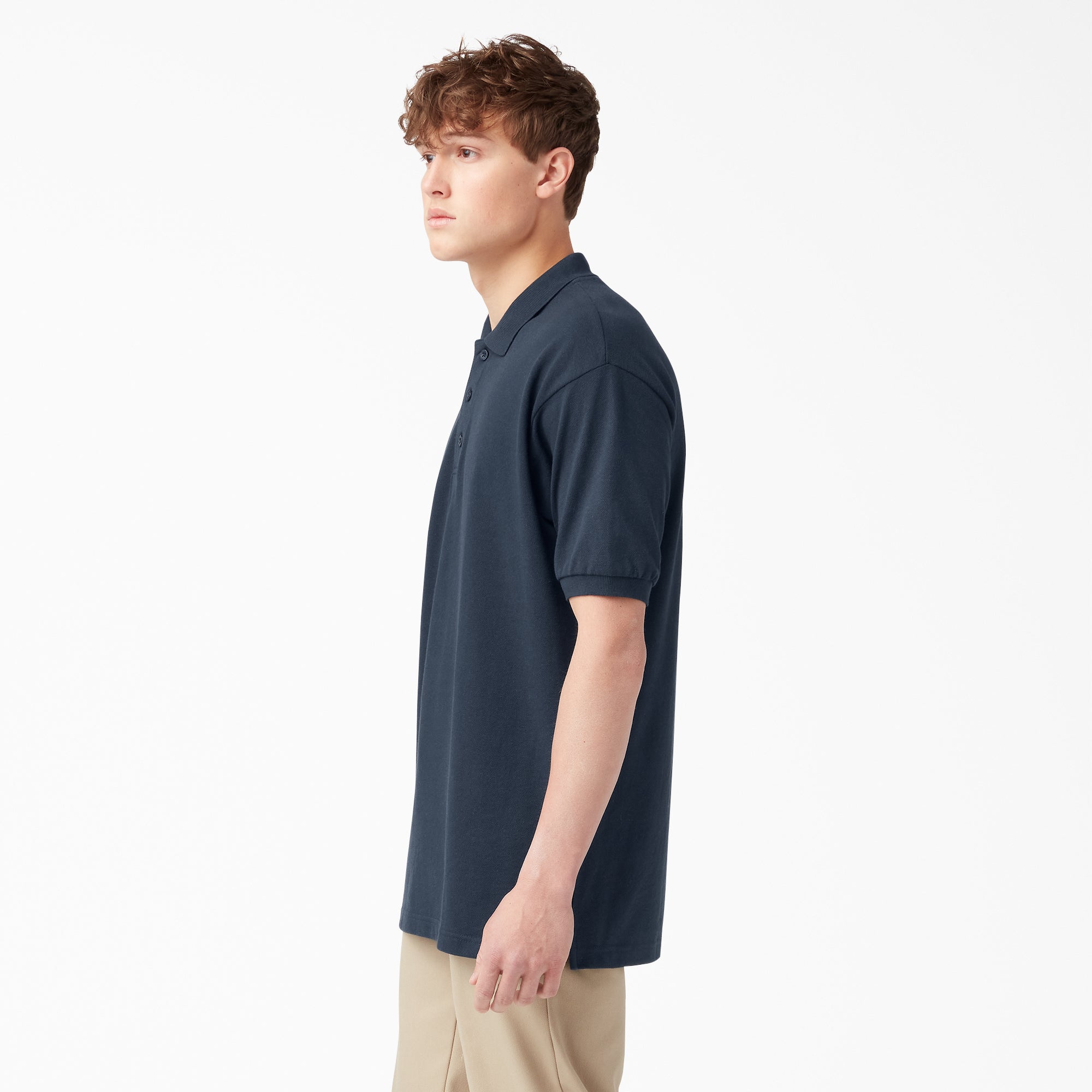 Adult Size Piqu?? Short Sleeve Polo - Image 3