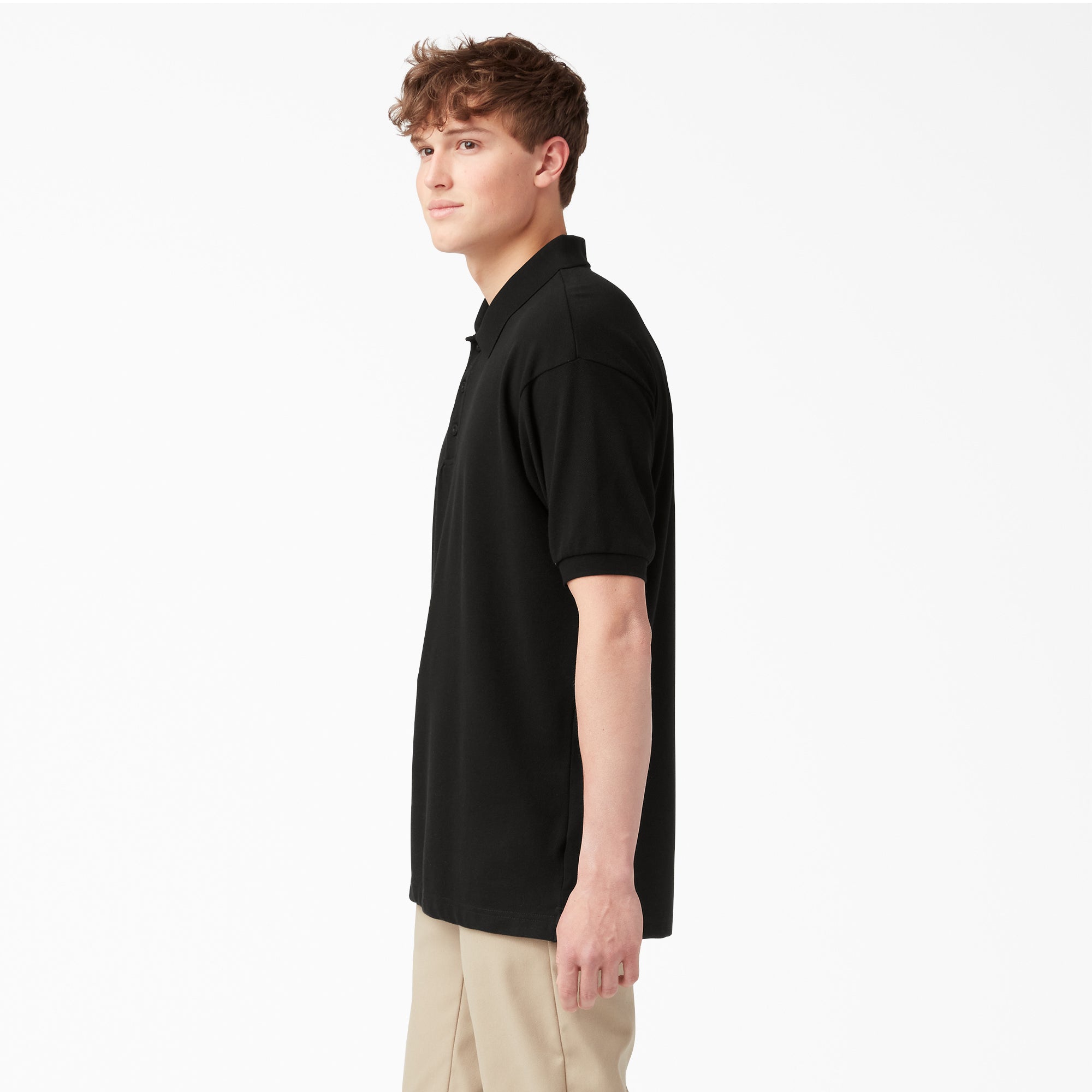 Adult Size Piqué Short Sleeve Polo - Image 3