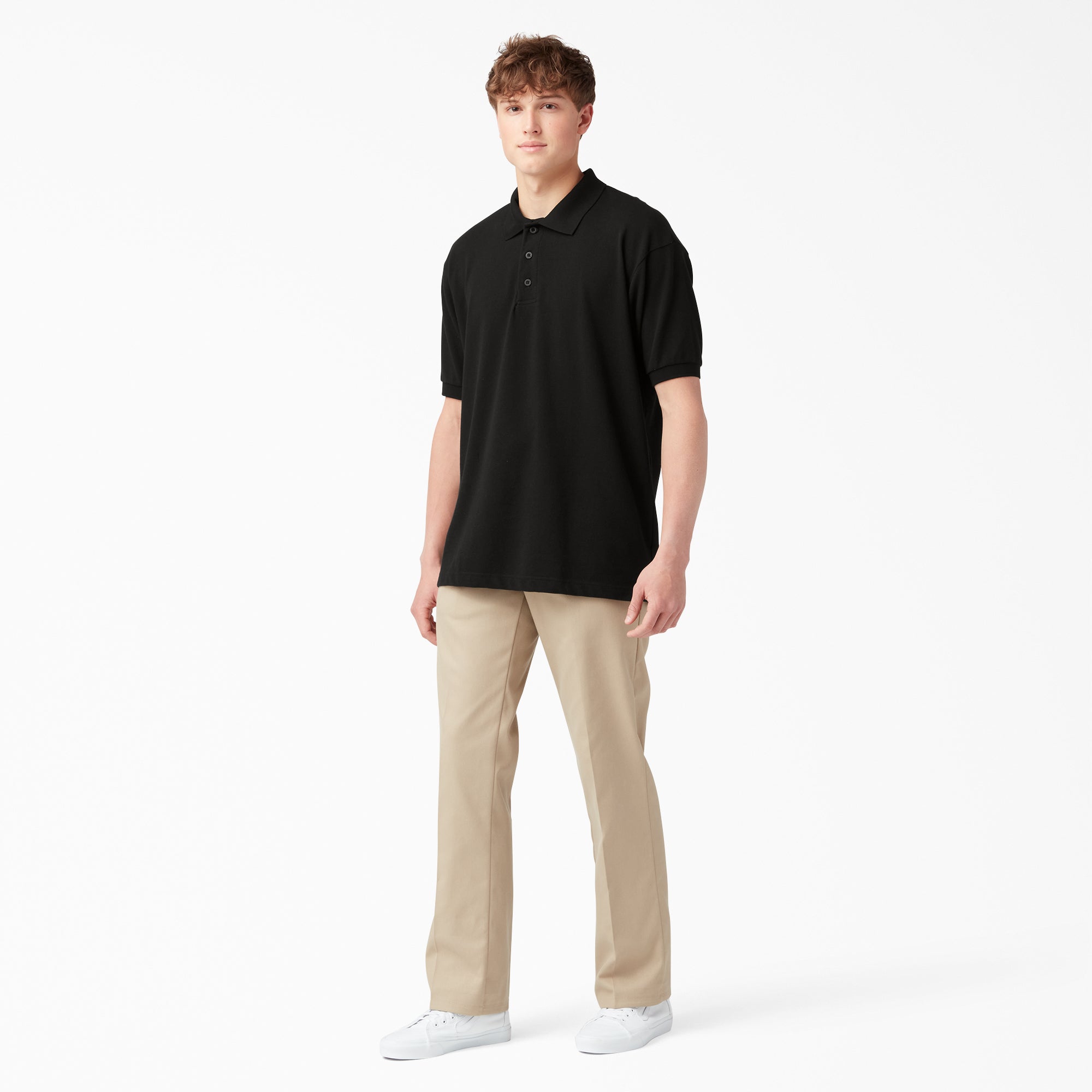 Adult Size Piqué Short Sleeve Polo - Image 4