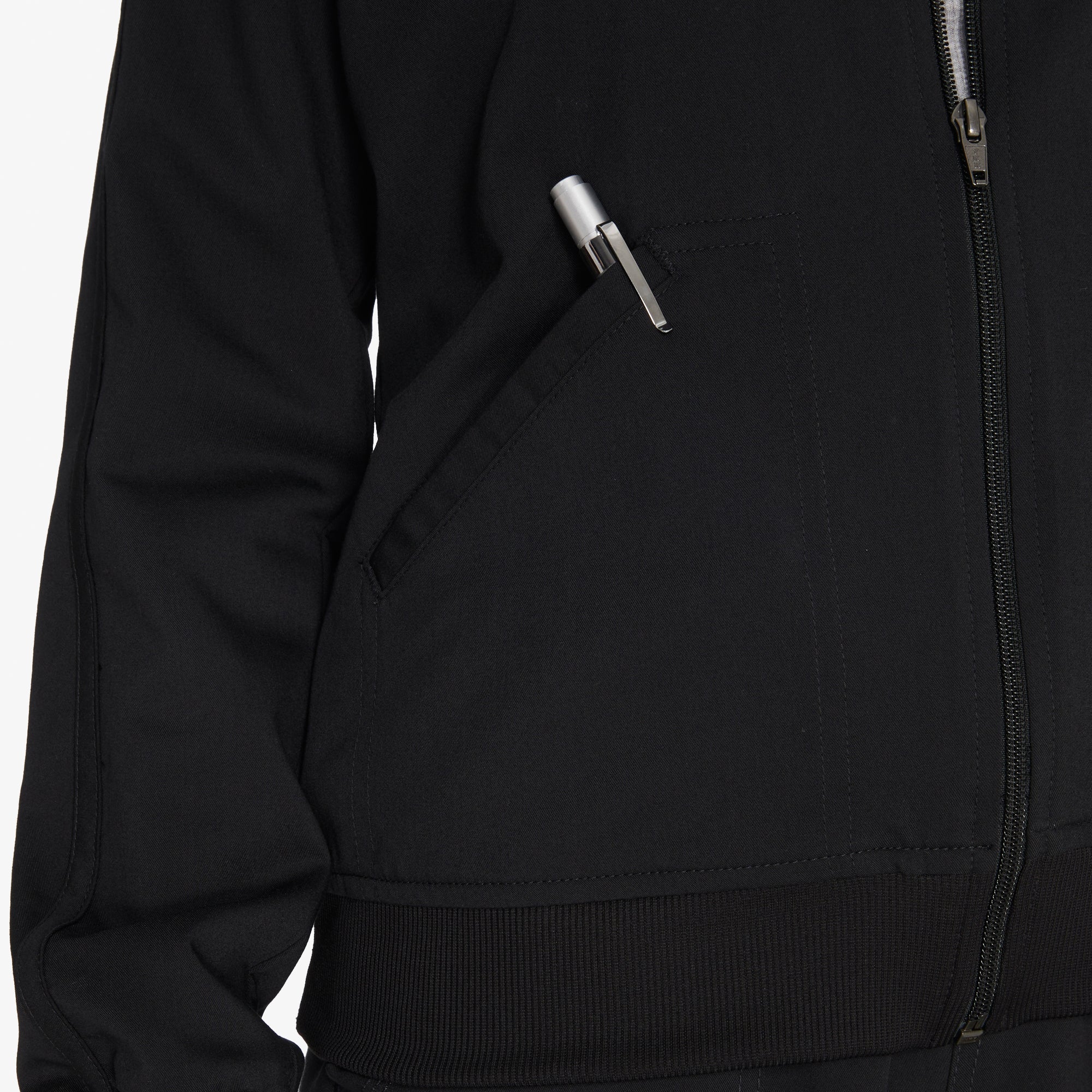 Women's Balance Zip Front Scrub Jacket - Image 5